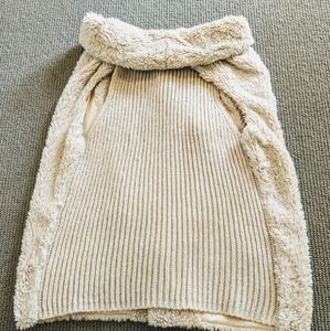 BB Dakota Fuzzy Knit Cream Cardigan